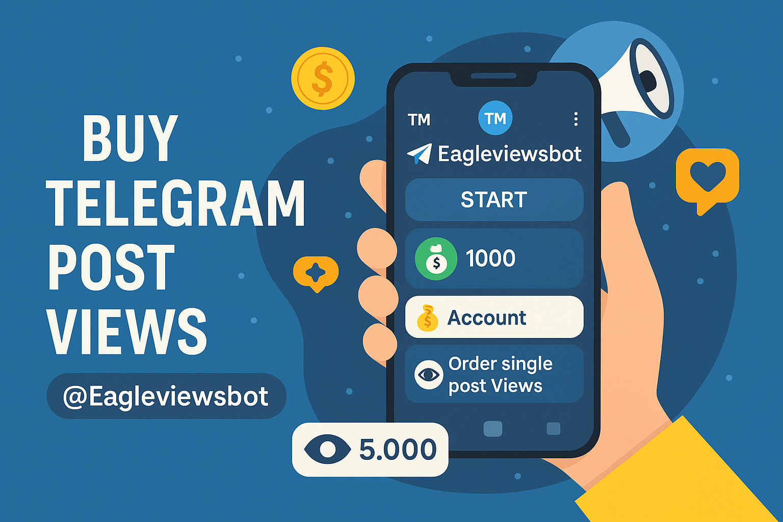 Promote your Telegram posts with @Eagleviewsbot – the easiest way to buy Telegram post views and grow your channel visibility effectively.
