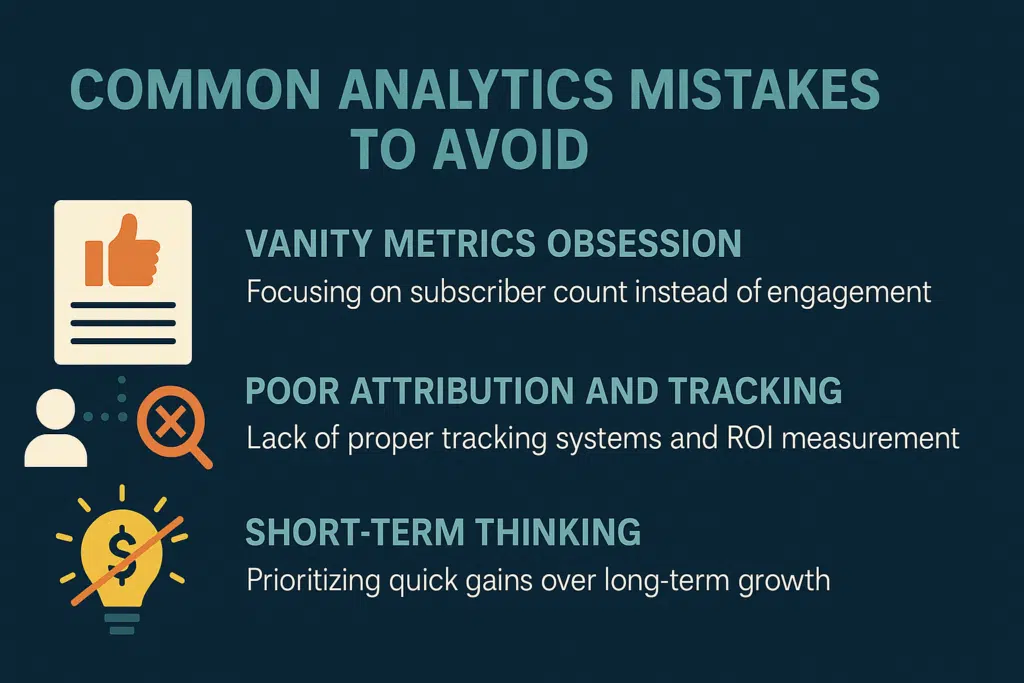 Discover the most common Telegram analytics mistakes to avoid in 2025, including vanity metrics obsession, poor attribution, and short-term thinking, to ensure sustainable growth.