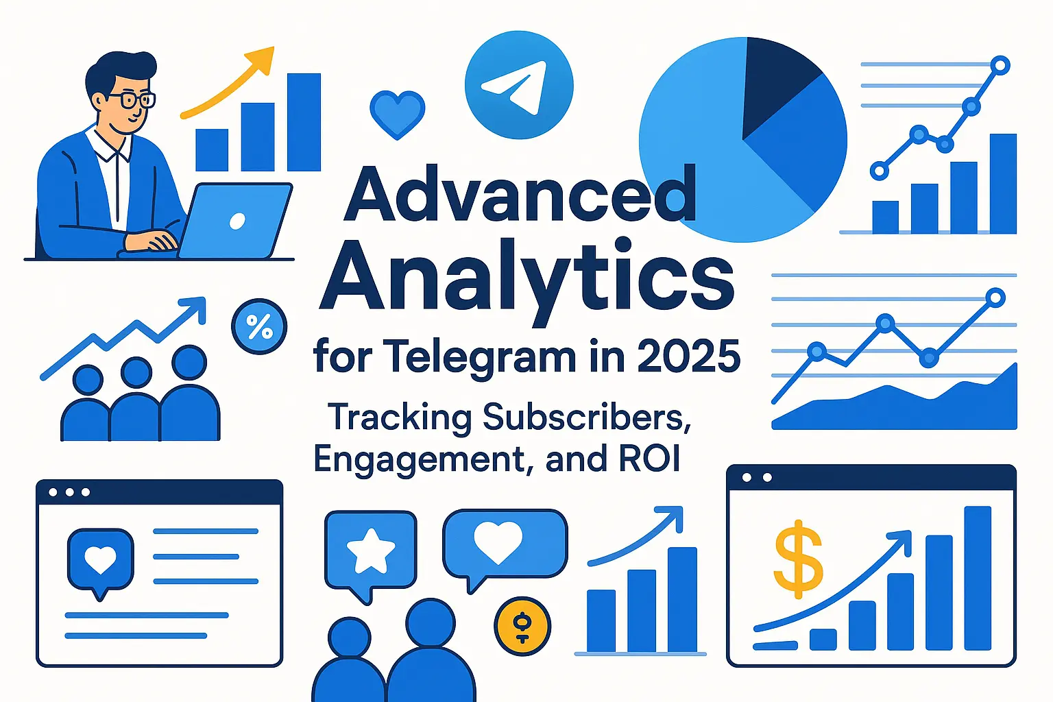 Advanced Analytics for Telegram in 2025: Tracking Subscribers, Engagement, and ROI