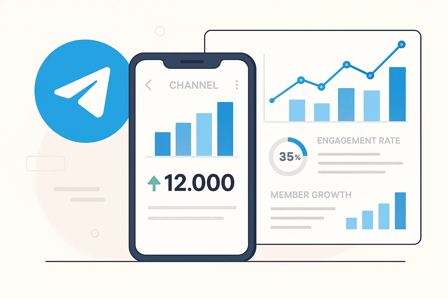How buying Telegram Members Affects your channel's Analytics and insights?