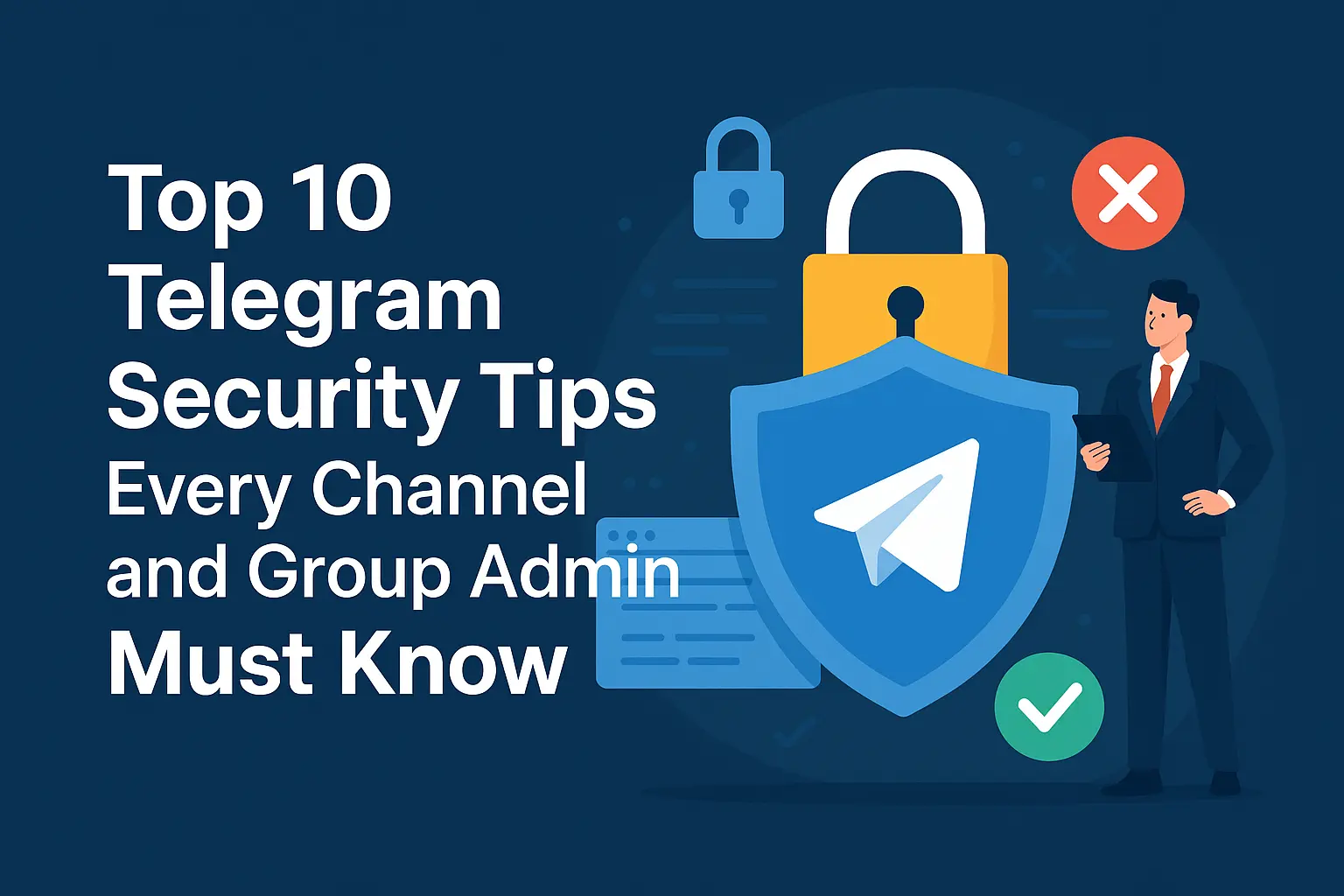 Top 10 Telegram Security Tips Every Channel and Group Admin Must Know