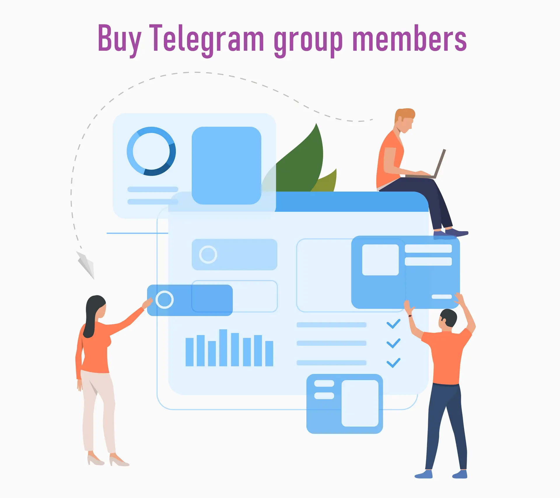 Buy Telegram group members