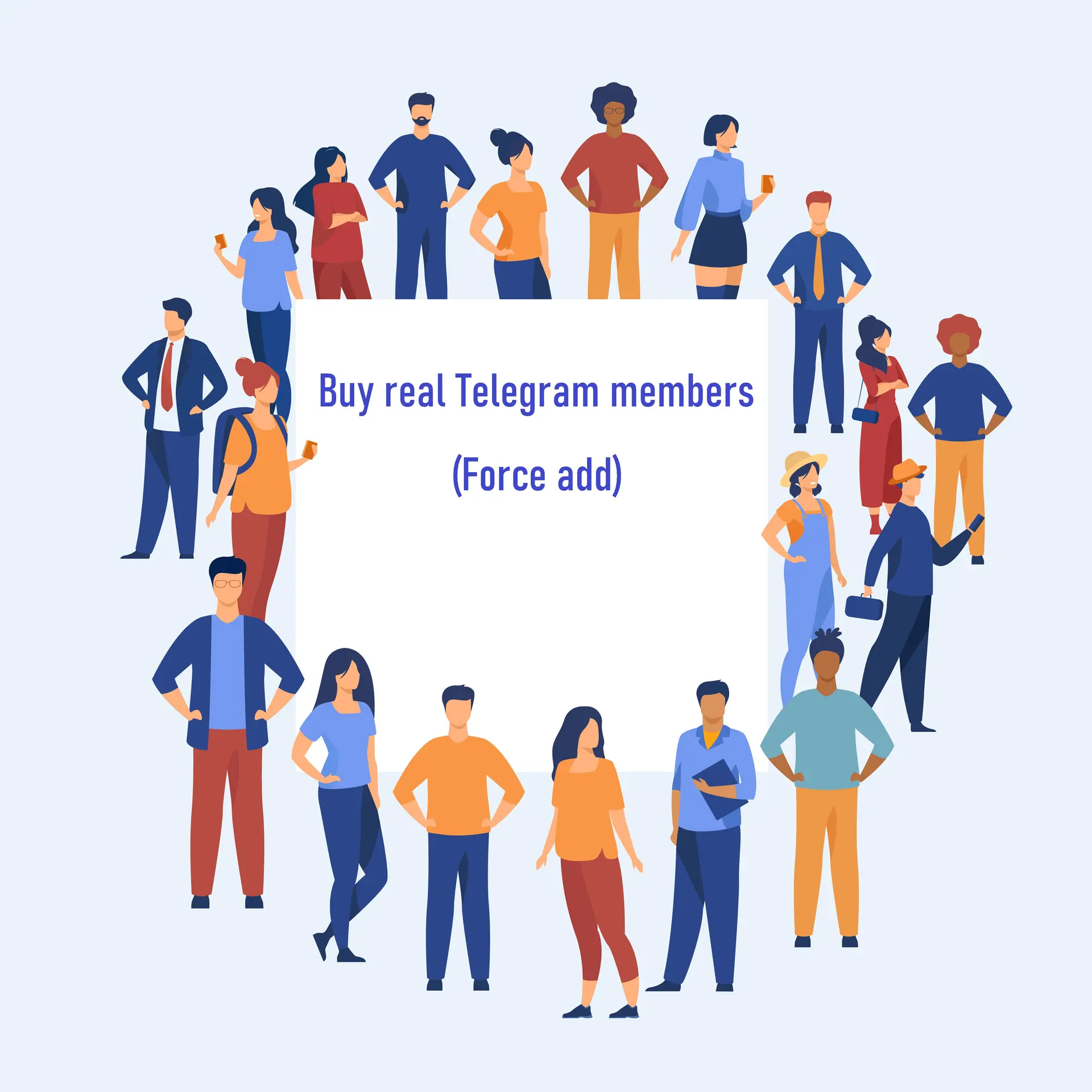 Buy real Telegram members