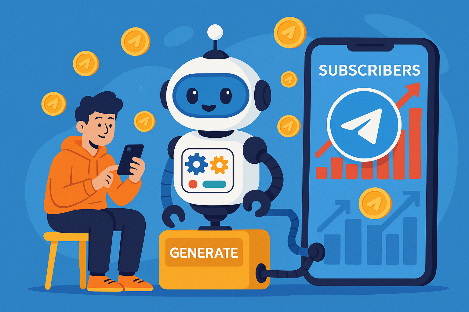 Best Telegram Subscriber Generator in 2025 (Safe & Easy)
