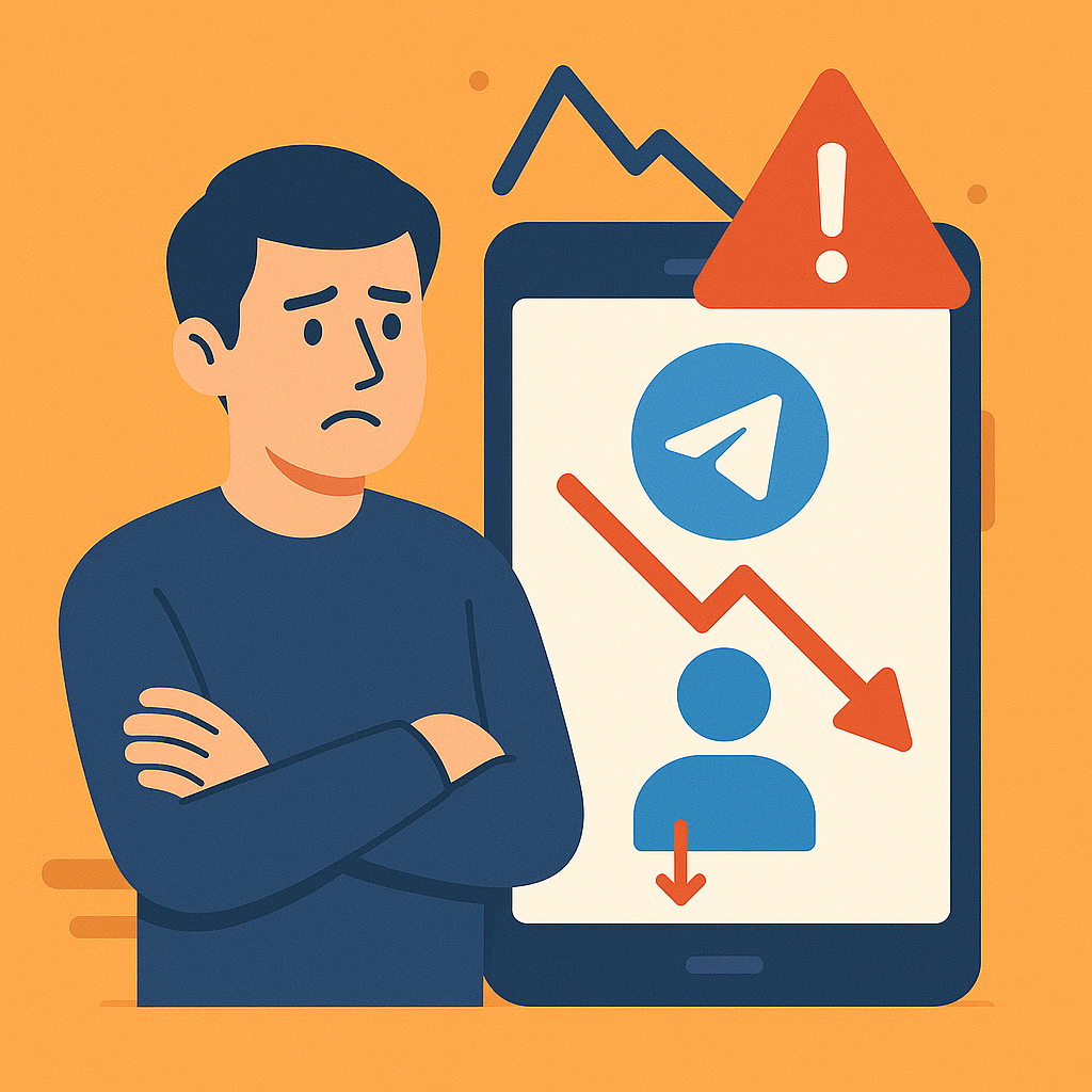 How to stop the loss of telegram members?