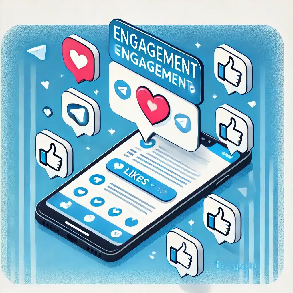 Buy reactions and likes on Telegram