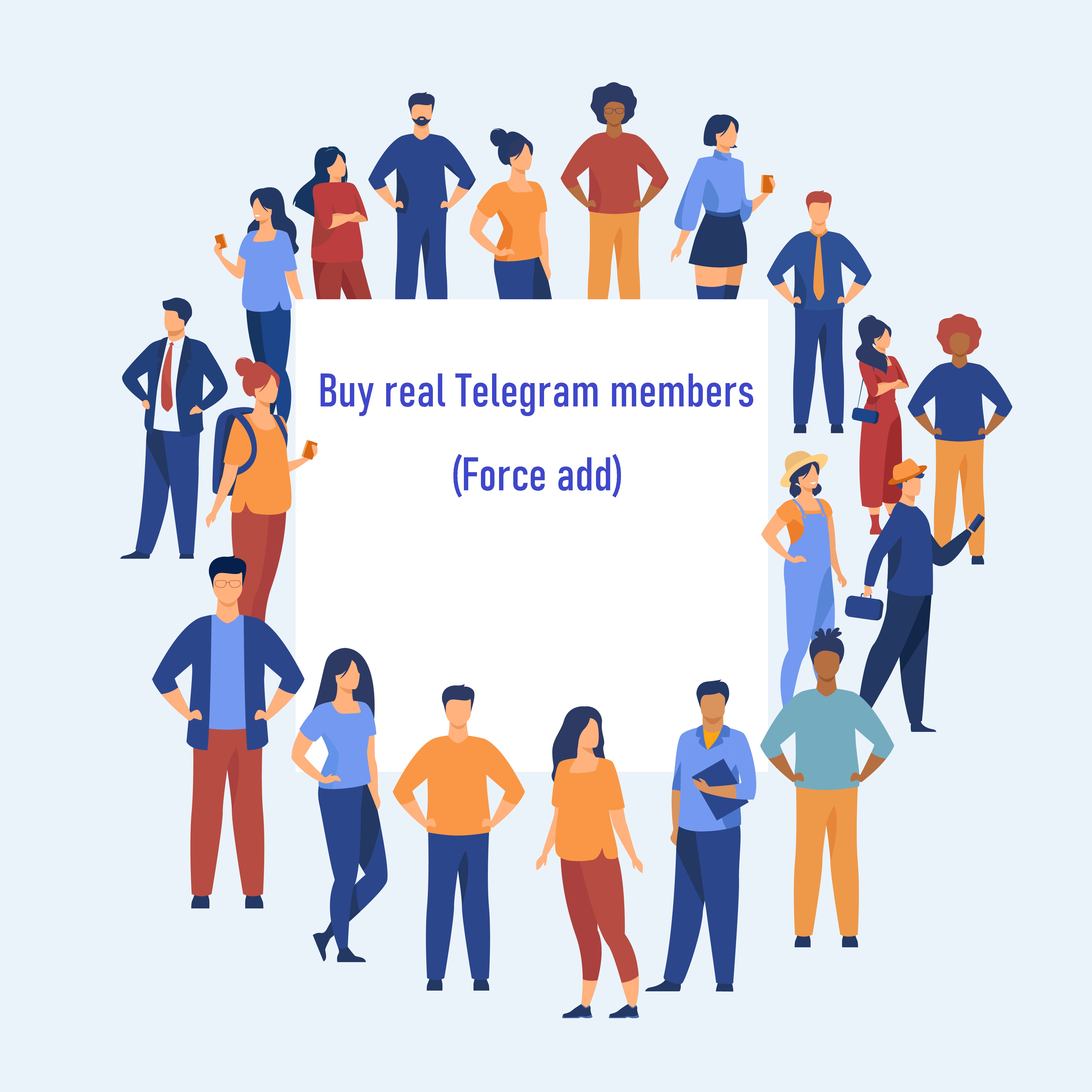 Buy real Telegram members