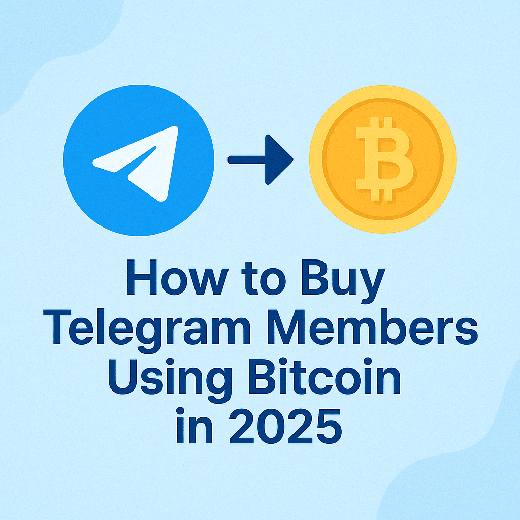 How to Buy Telegram Members Using Bitcoin in 2025