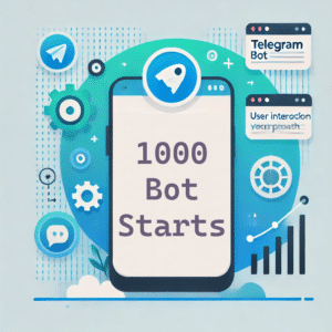 1000 Telegram Bot Starts